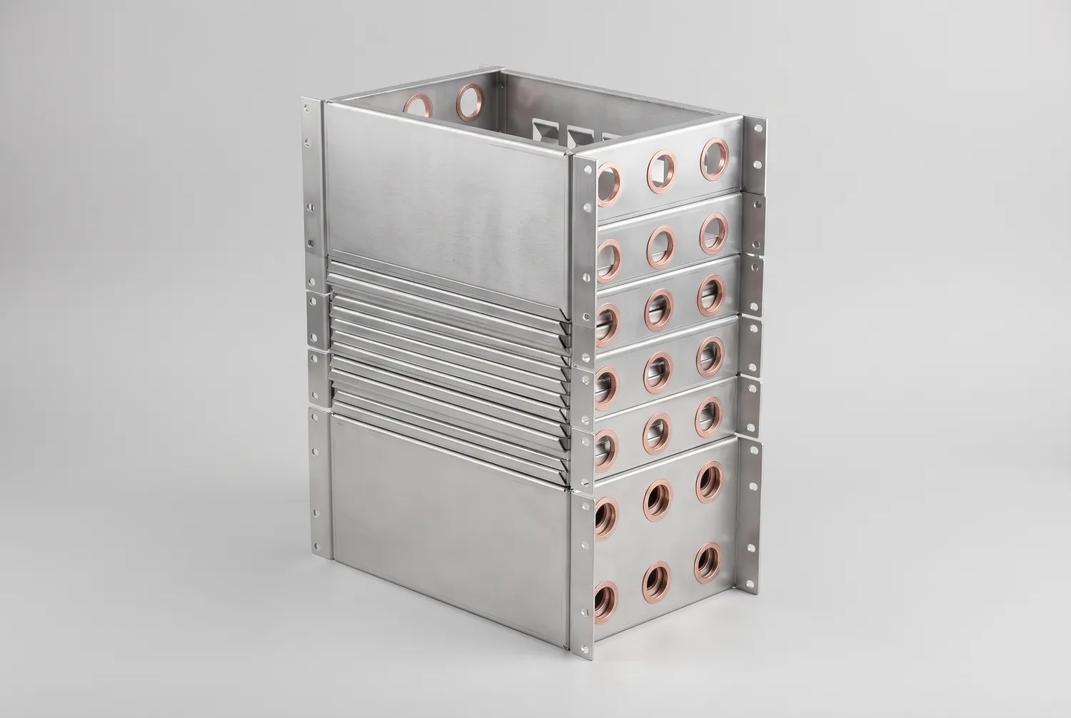 Stacked boxes