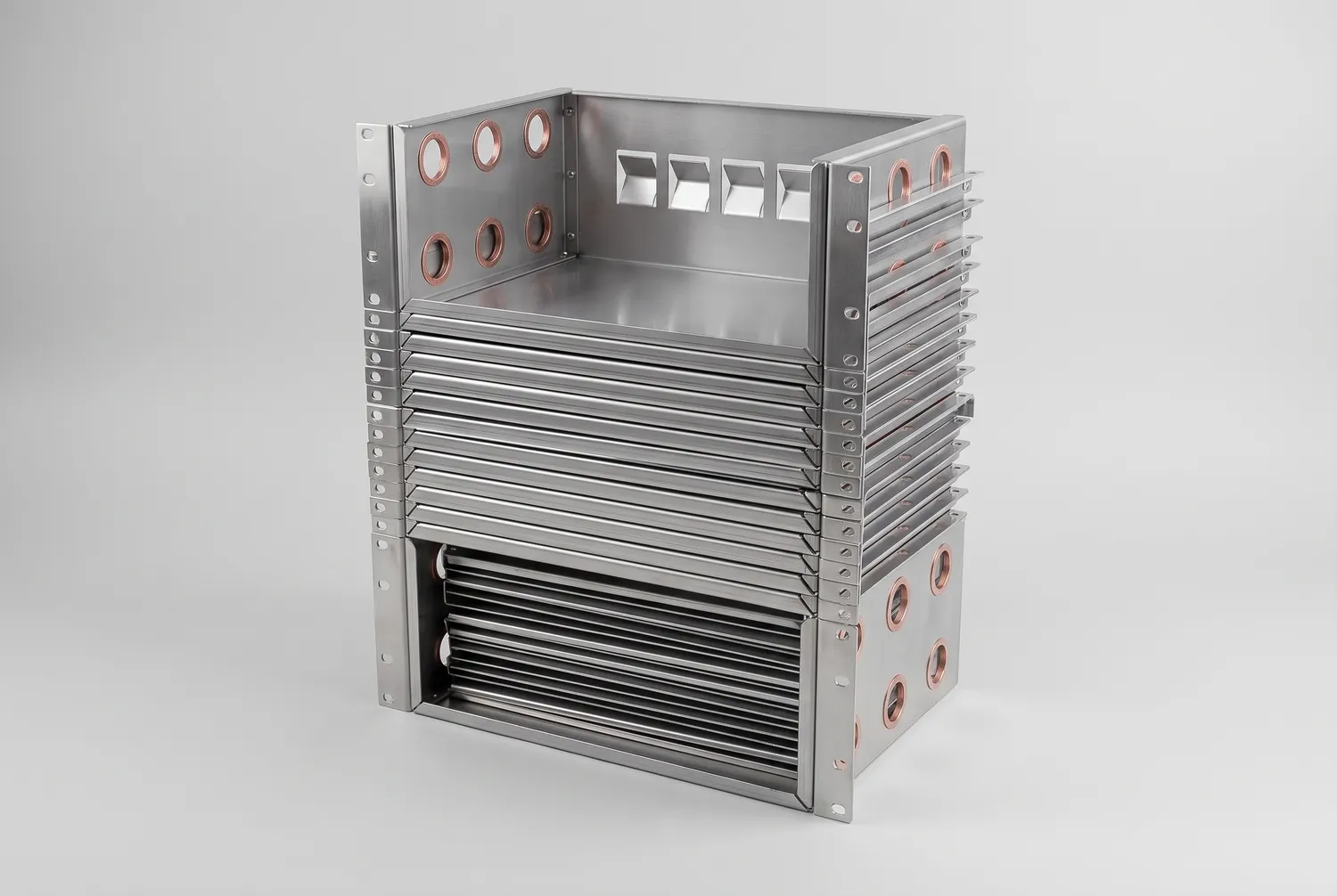Nested trays