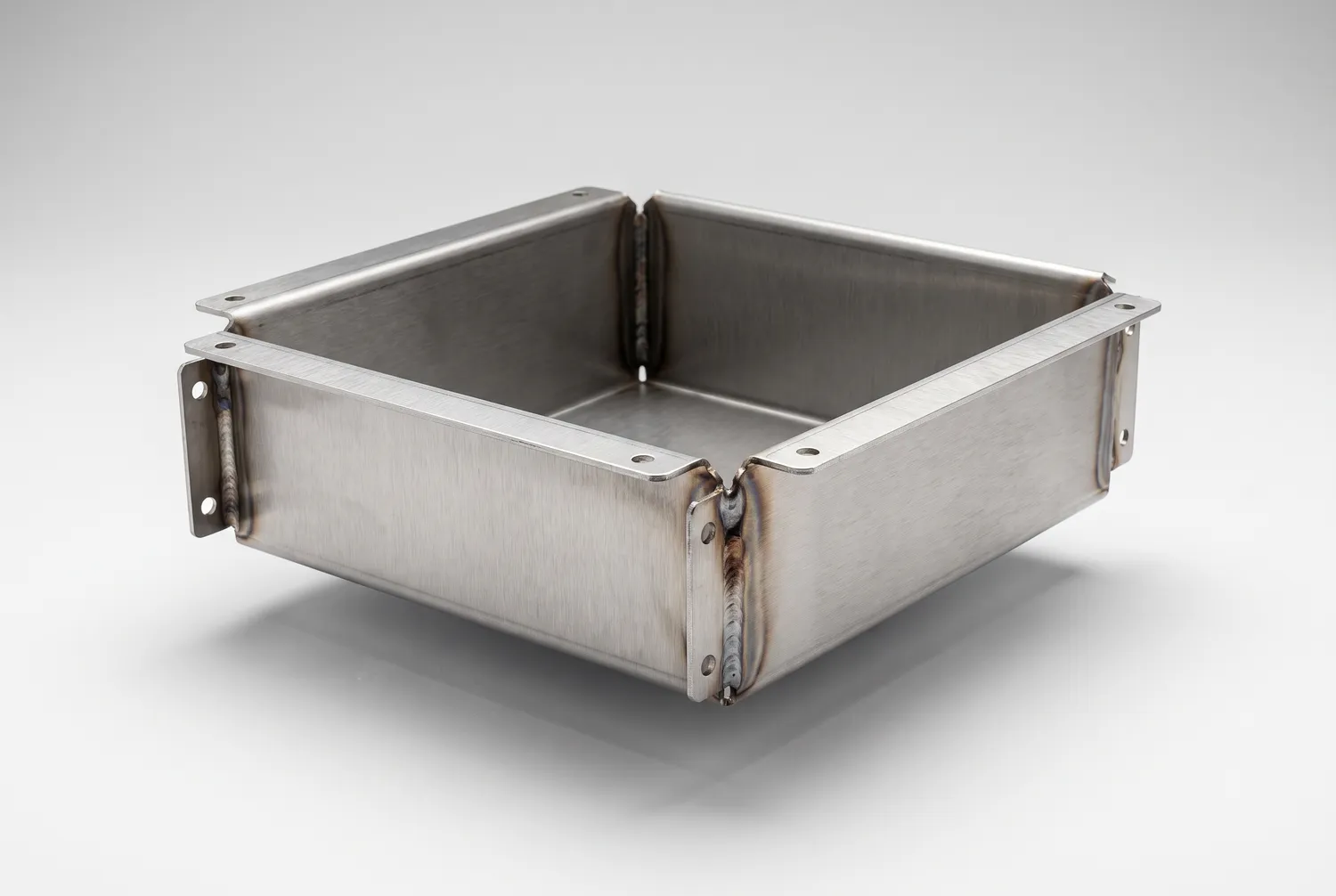 Folded pan box