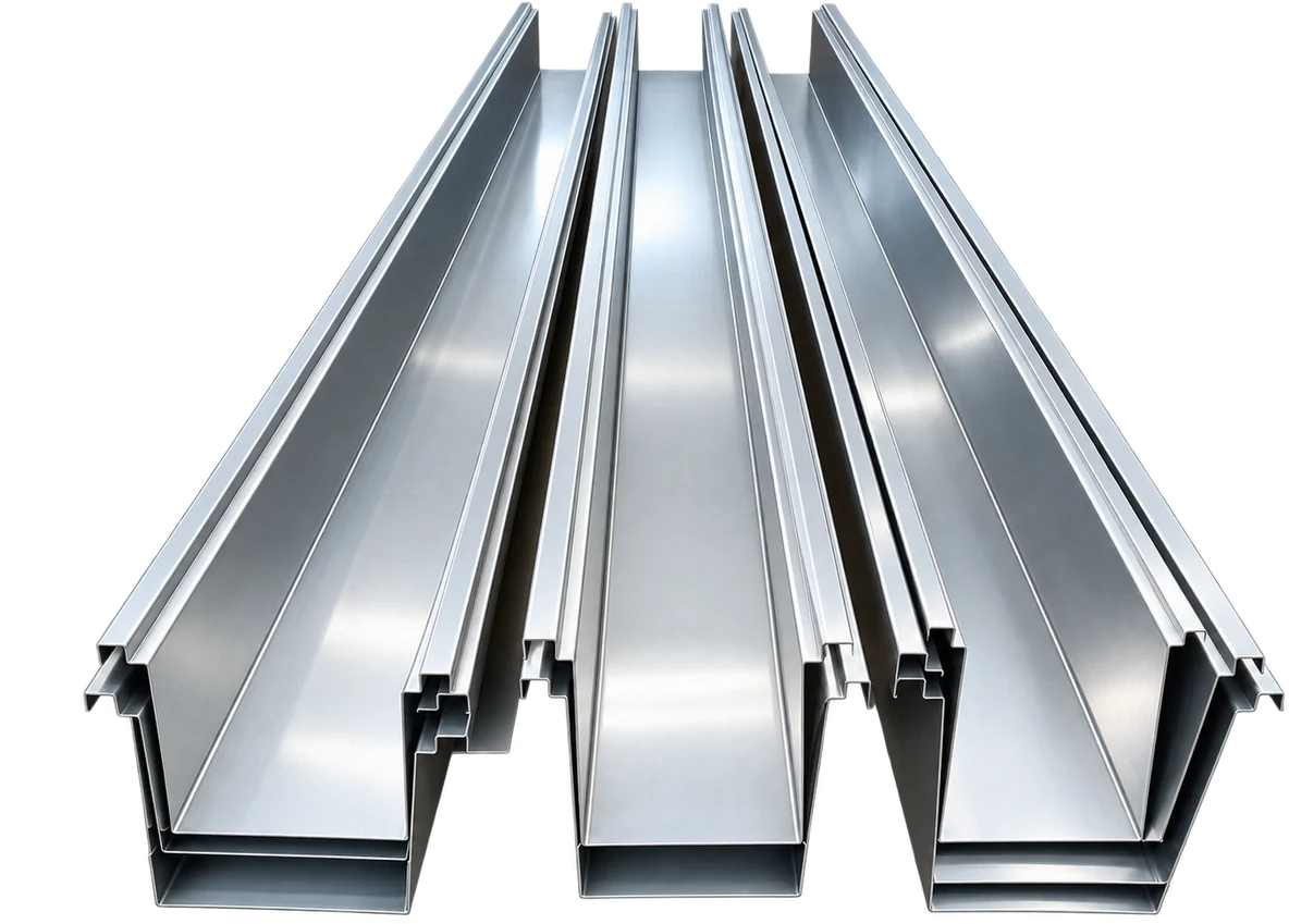 Máng Xối Inox Chấn Liền, Cắt Theo Mét tại Bình Dương