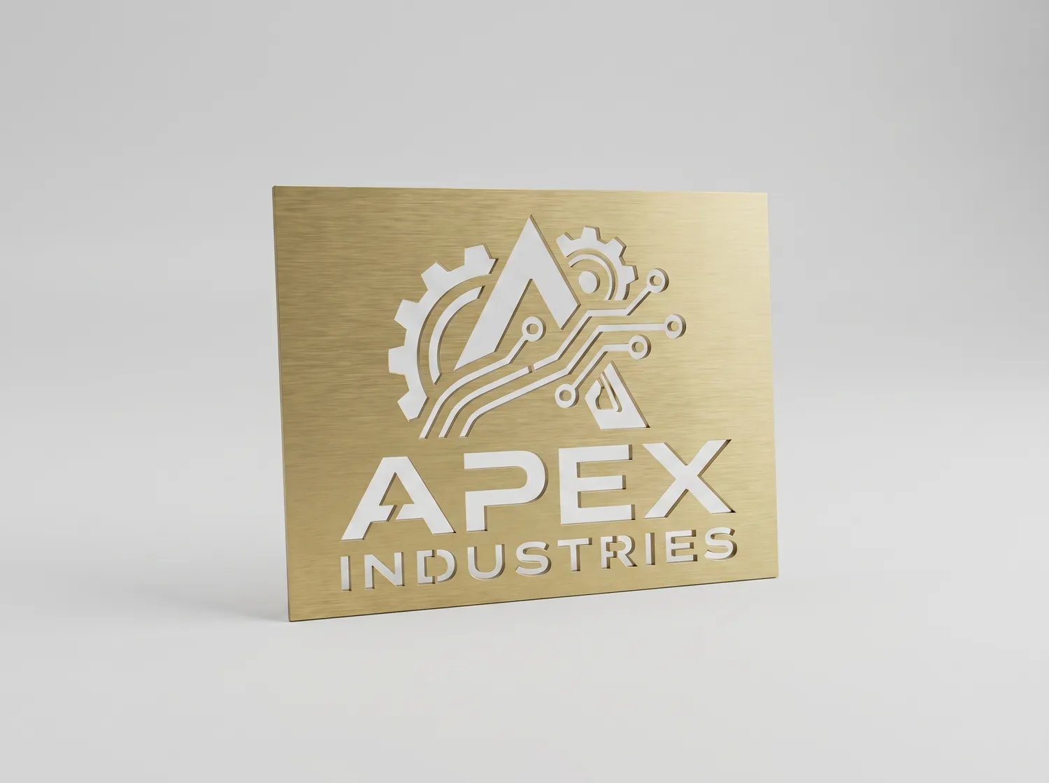Logo plate