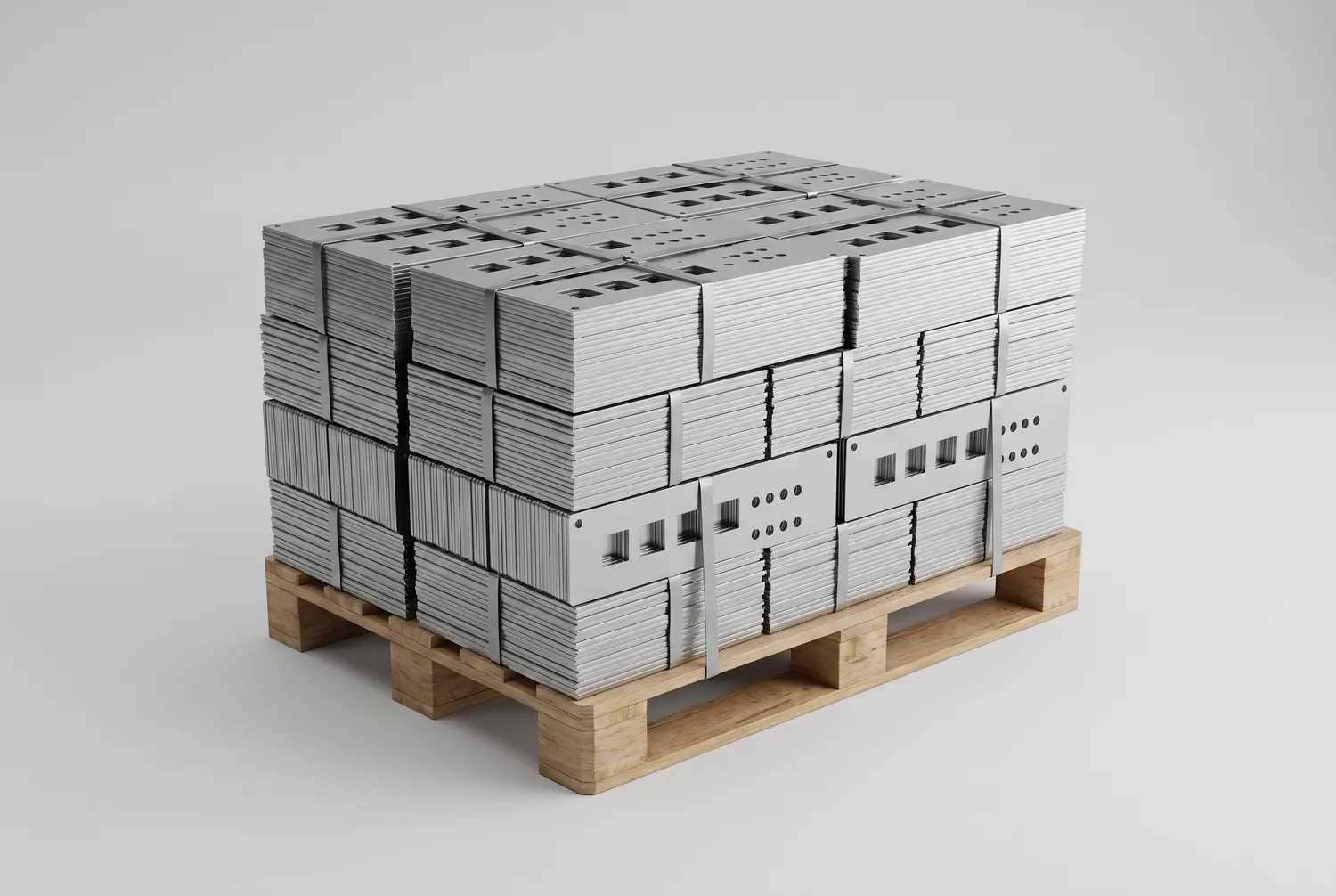 Palletised brackets