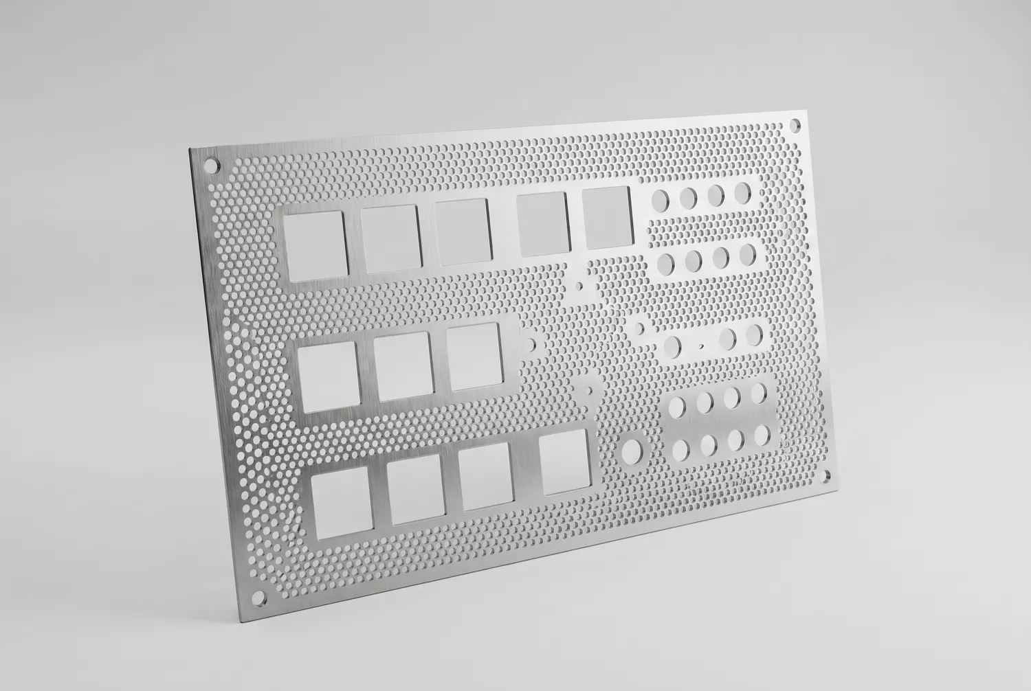 Perforated console