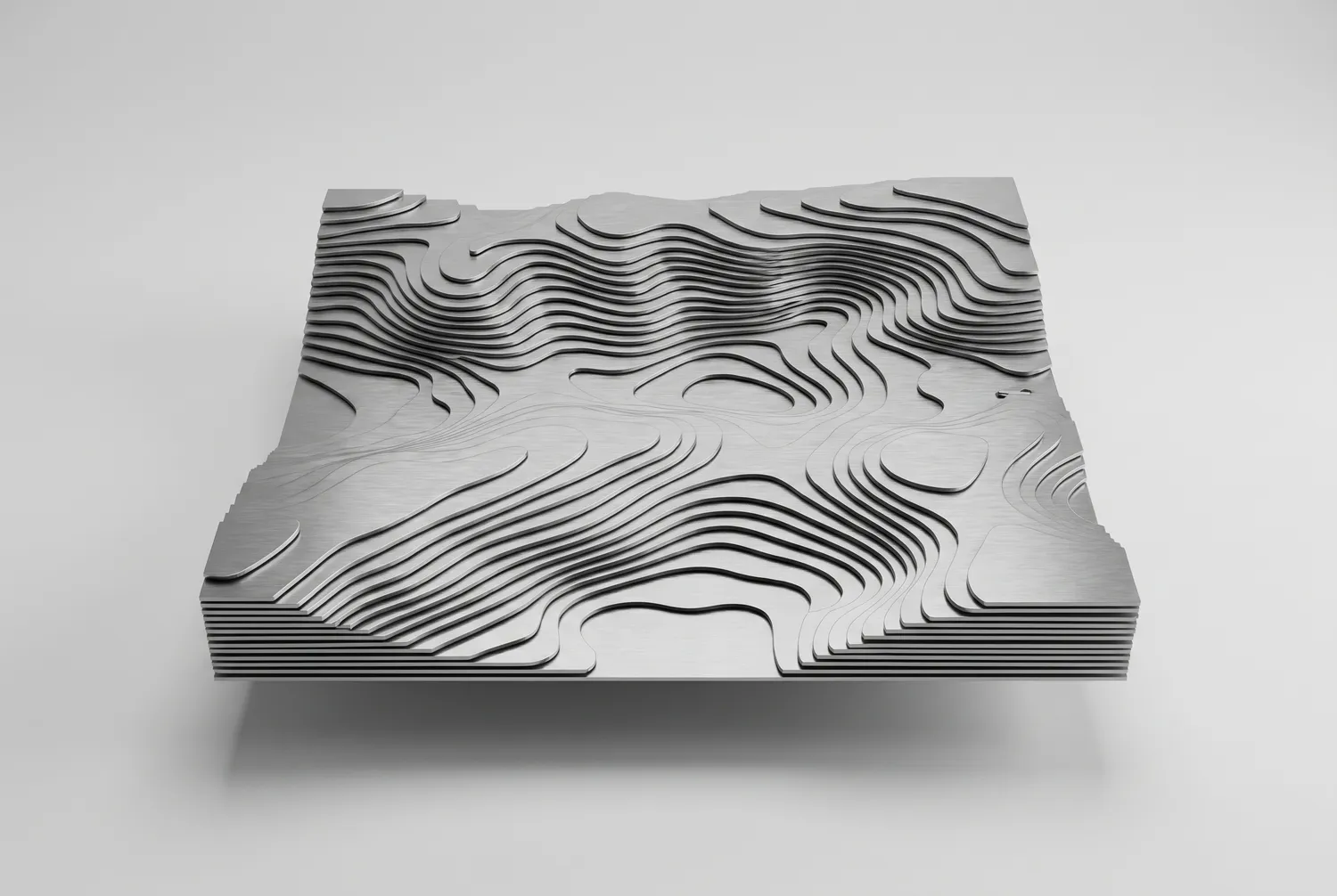 Topographic relief