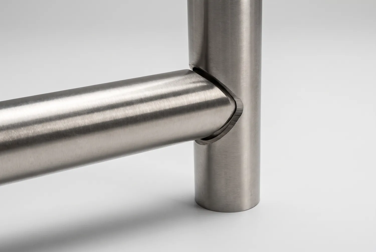 Coped weld-ready joint
