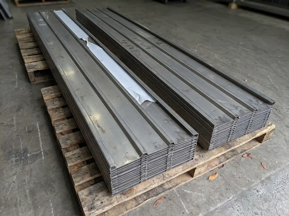 Bửng inox dập sóng