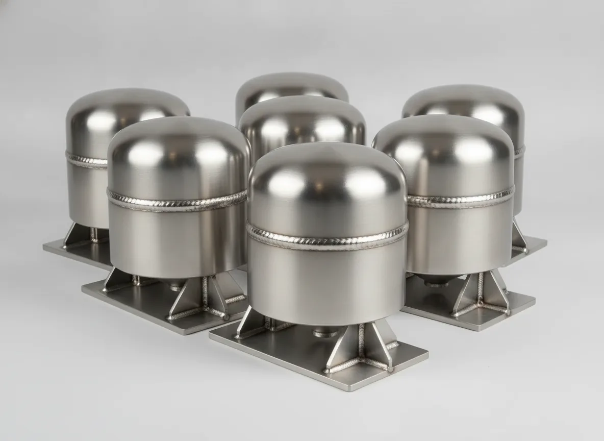 Welded hoppers