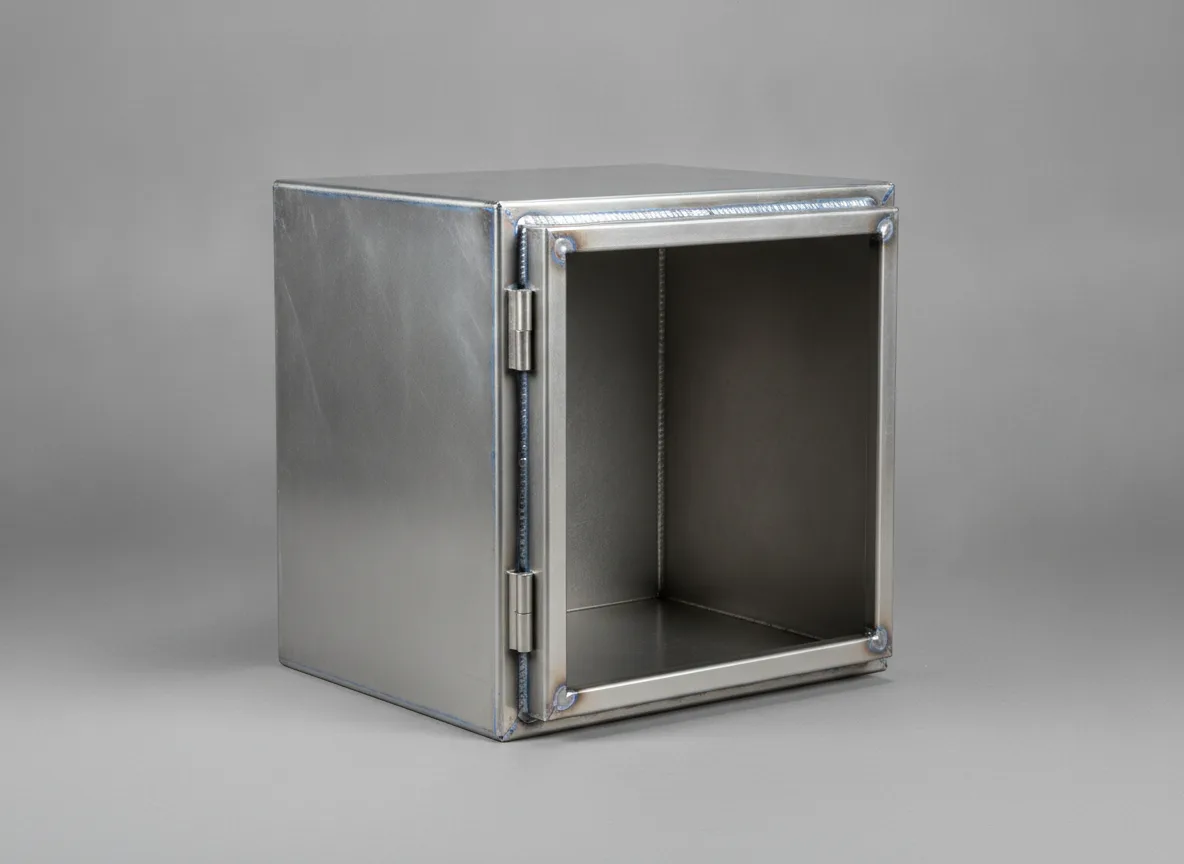 Welded enclosure