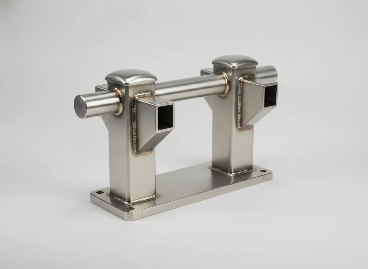 Rail stanchion